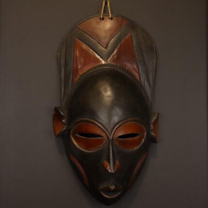 Royal Shadow Mask – African Wooden Wall Décor