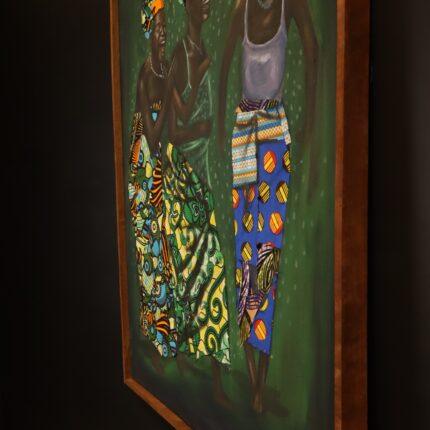 Laughter in Kijani – African Women Canvas Art