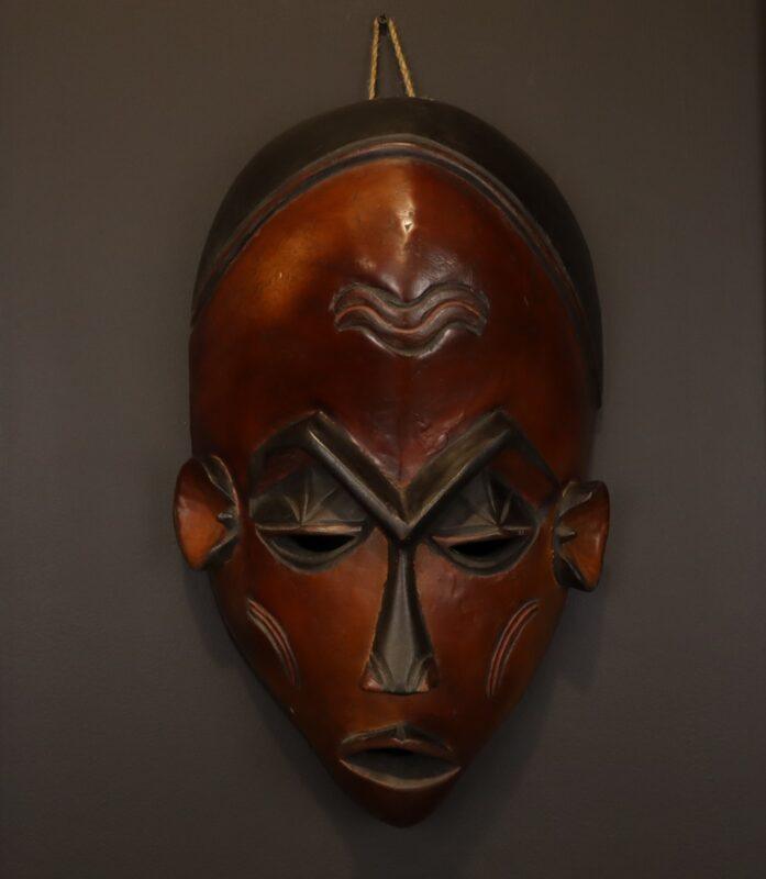 Wisdom Keeper Mask – African Wooden Wall Décor dimensions guide