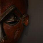 Wisdom Keeper Mask – African Wooden Wall Décor