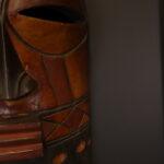 Earth Rhythm Mask – African Wooden Wall Décor