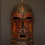 Tribal Rhythm Mask – African Wooden Wall Décor