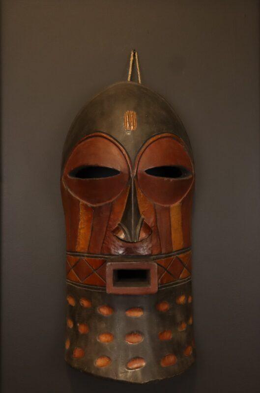 Tribal Rhythm Mask – African Wooden Wall Décor dimensions guide