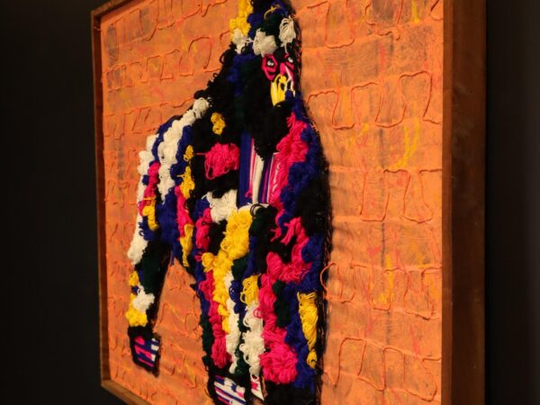 Colour Guardian Gorilla – African Textile Wall Art