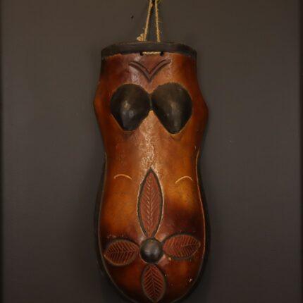 Earth Spirit Mask – Handcrafted African Wall Décor