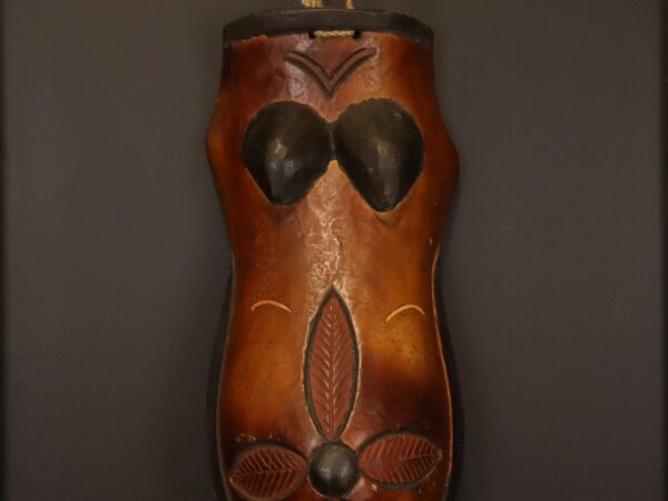 Earth Spirit Mask – Handcrafted African Wall Décor