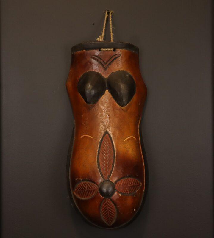 Earth Spirit Mask – Handcrafted African Wall Décor dimensions guide