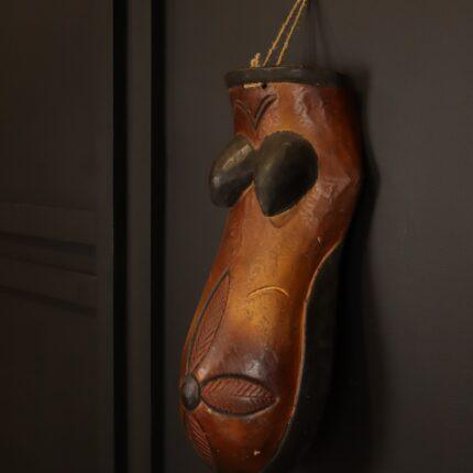 Earth Spirit Mask – Handcrafted African Wall Décor