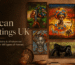 African Paintings UK: Handcrafted Canvas & Textile Wall Art for Boho And Afrohemian Homes