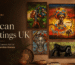 African Paintings UK: Handcrafted Canvas & Textile Wall Art for Boho And Afrohemian Homes